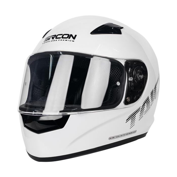 PREMIUM Helm Cargloss Full Face CR SIRCON TAICHI FF WHITE