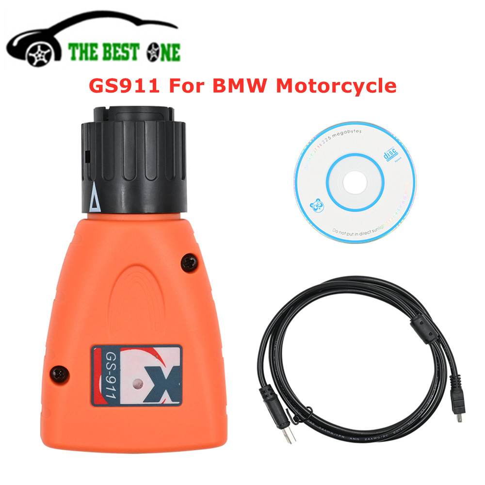 Alat Pemindai Diagnostik Darurat GS-911 V1006.3 Penganalisis Mesin Profesional untuk Sepeda Motor  G