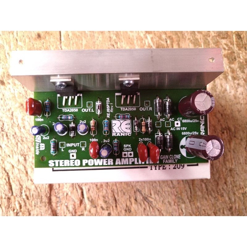 RB2233 Kit power tda2030 tda 2030 stereo ( 209 )