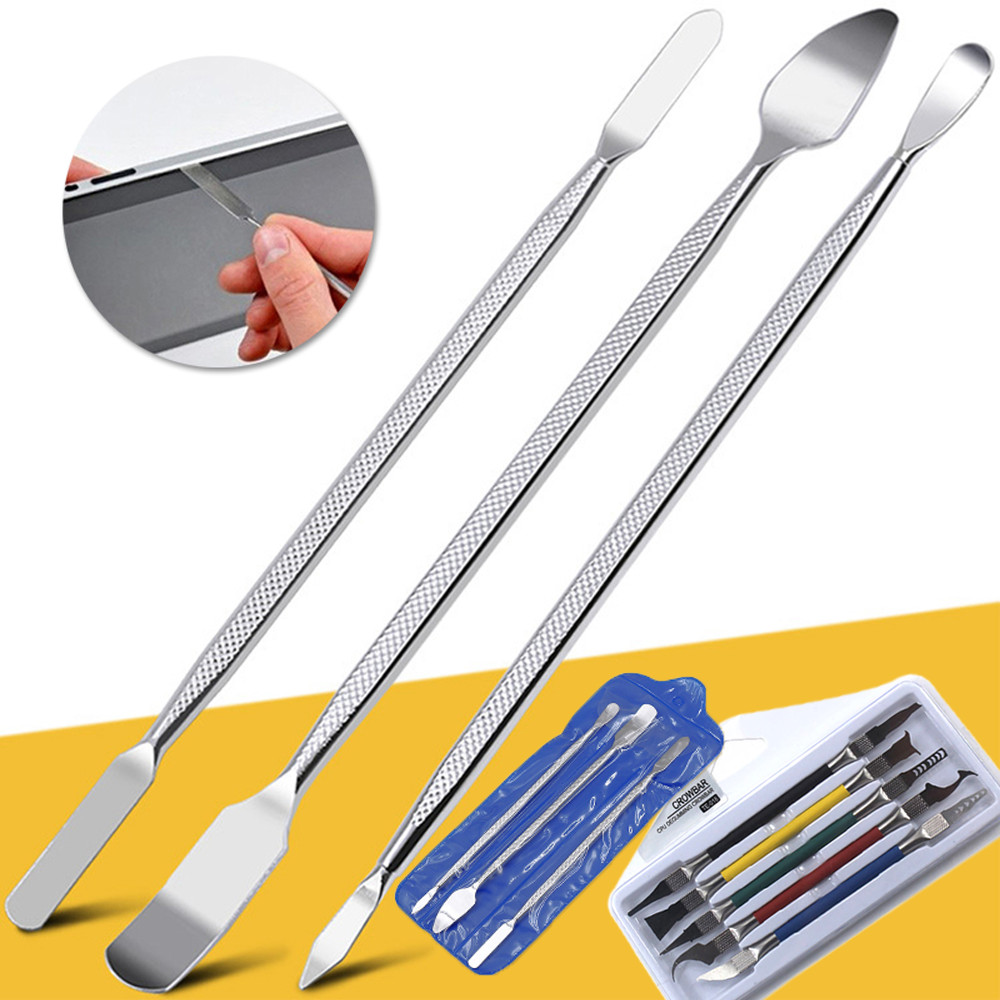 Pisau Karet Penghilang Linggis CPU 5 In 1 Alat Perbaikan Pembongkaran Pisau Bongkar Spatula Chip Mot