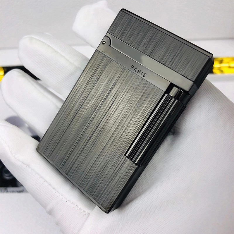 Klasik Vintage Ringan Ping Suara Semua Kuningan Buatan Tangan Tahan Angin Ringan Pria Hadiah D Logo 