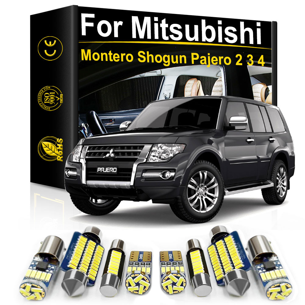 Untuk Mitsubishi Montero Shogun Pajero 2 3 4 V80 V93 V97 V98 V60 1990-2020 Canbus Kit Lampu Interior