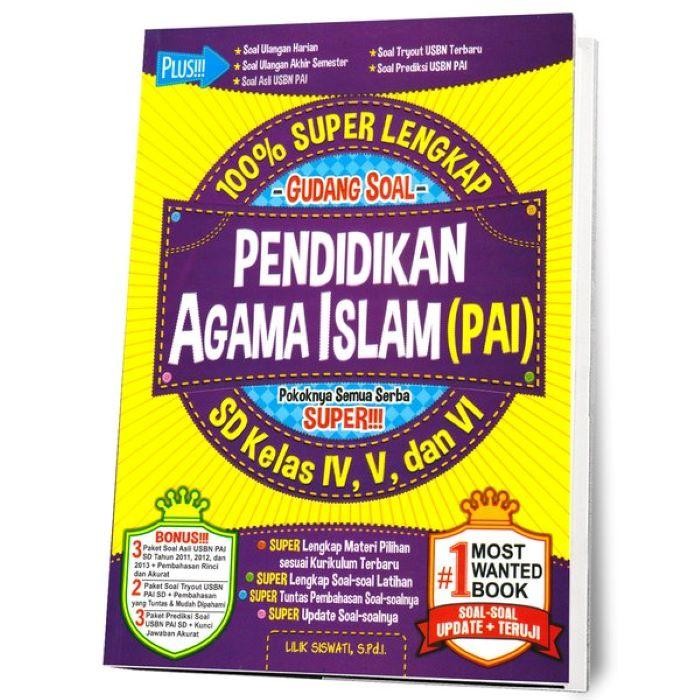 

100% SUPER LENGKAP GUDANG SOAL PENDIDIKAN AGAMA ISLAM (PAI) SD