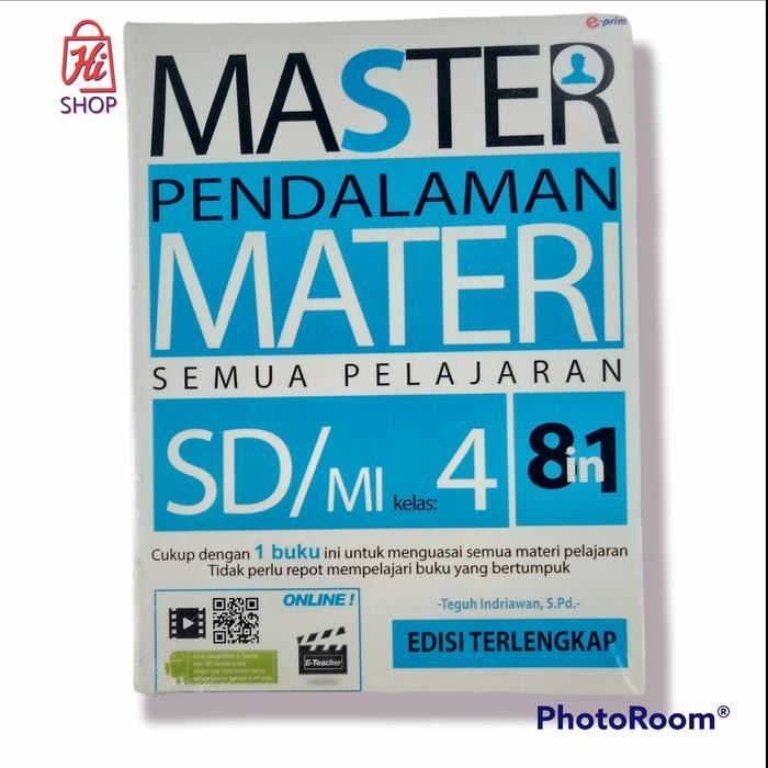 

Buku 8 In 1 Master Pendalaman Materi Semua Pelajaran SD/MI Kelas 4