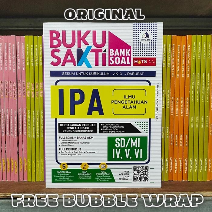 

Buku Sakti Bank Soal IPA Untuk SD/MI Kelas 4 5 6 Kompas Ilmu Original