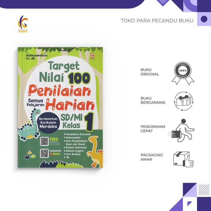 

Seri Buku Target Nilai 100 Penilaian Harian Semua Pelajaran SD/MI - Bmedia - Bukukaluku Smart