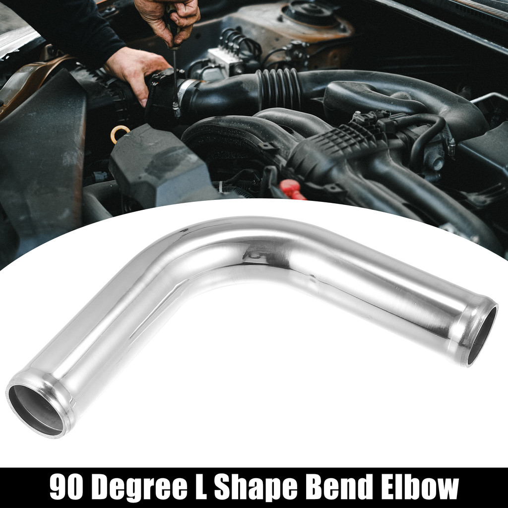 X Autohaux OD 25Mm 38Mm 45Mm 63Mm 76Mm Panjang 100Mm Pipa Intercooler Tabung Campuran Aluminium Tabu