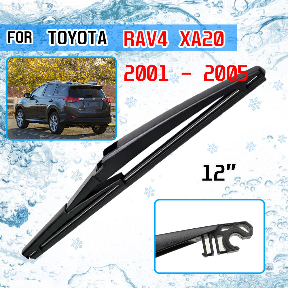 Pemotong Sikat Bilah Wiper Belakang 12 "untuk Toyota RAV4 XA20 2001 2002 2003 2004 2005 RAV 4 RAV-4 