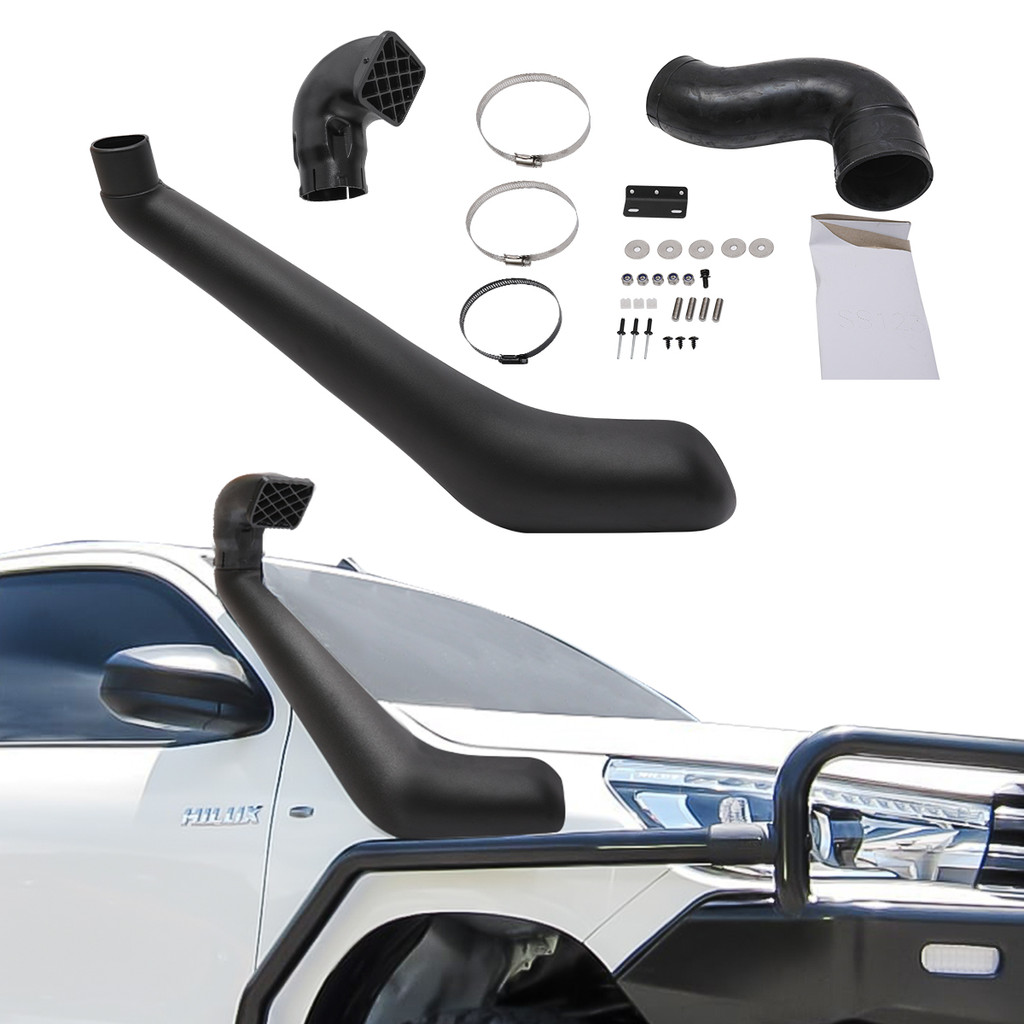 Aksesori Mobil Otomatis Kit Snorkel Asupan Udara untuk Toyota Hilux Revo Rocco 2015 2016 2017 2018 2