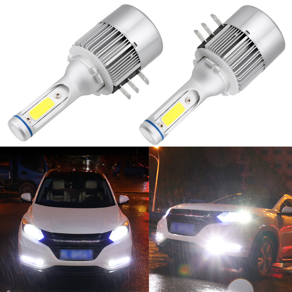 H15 Bohlam LED 1 Pasang Lampu Depan Mobil Lampu Depan Mobil untuk BENZ Audi  VW Lampu Mobil Led Mobi