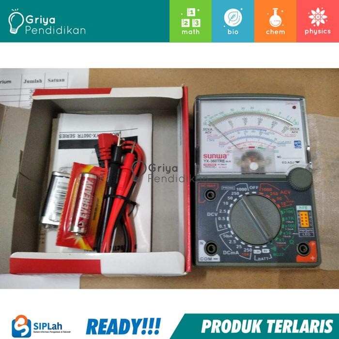 Multimeter Analog Ac/Dc Sunwa Alat Ukur