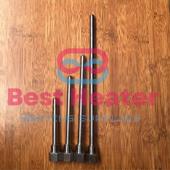 Thermowell 1/2 Inch Npt 12Mm Stainless Steel Pelindung Temperatur