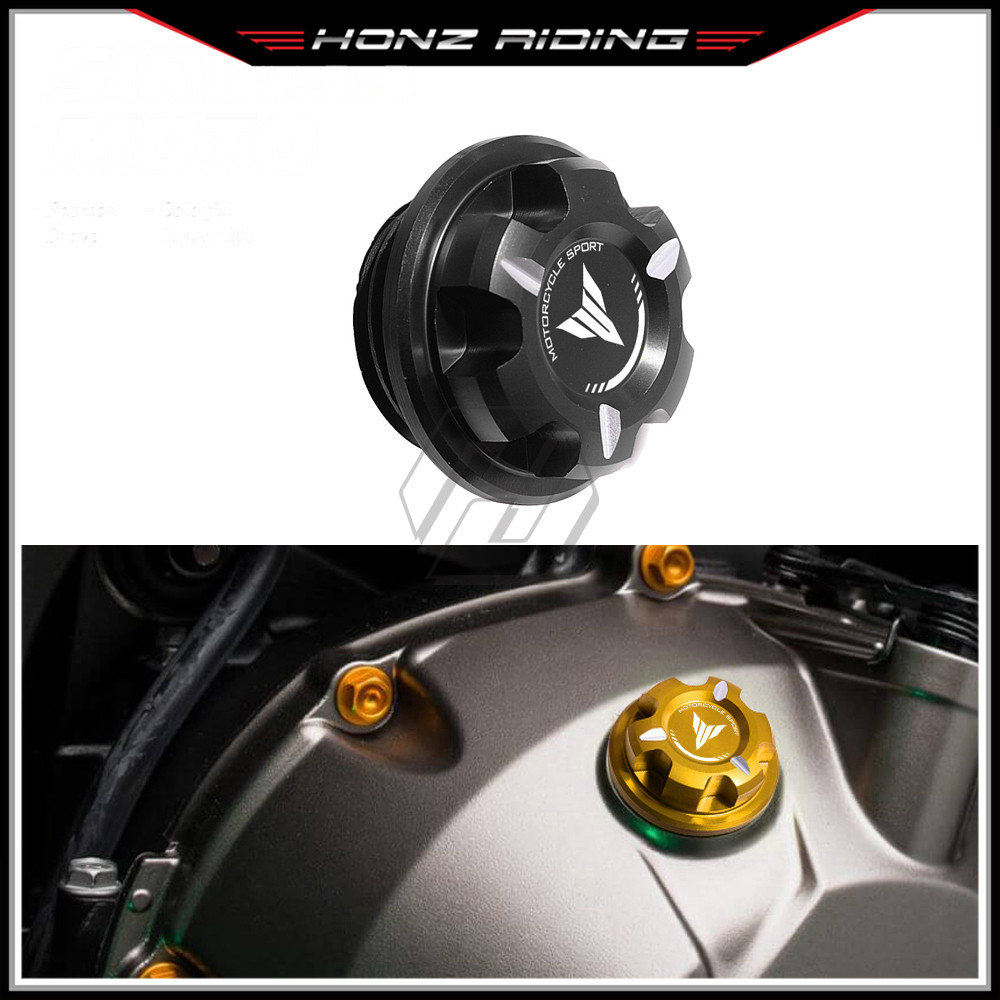 Untuk Yamaha MT-03 MT-25 MT-07 TRACER MT-10 Penutup Pengisi Sekrup Baut Tutup Oli Mesin Sepeda Motor