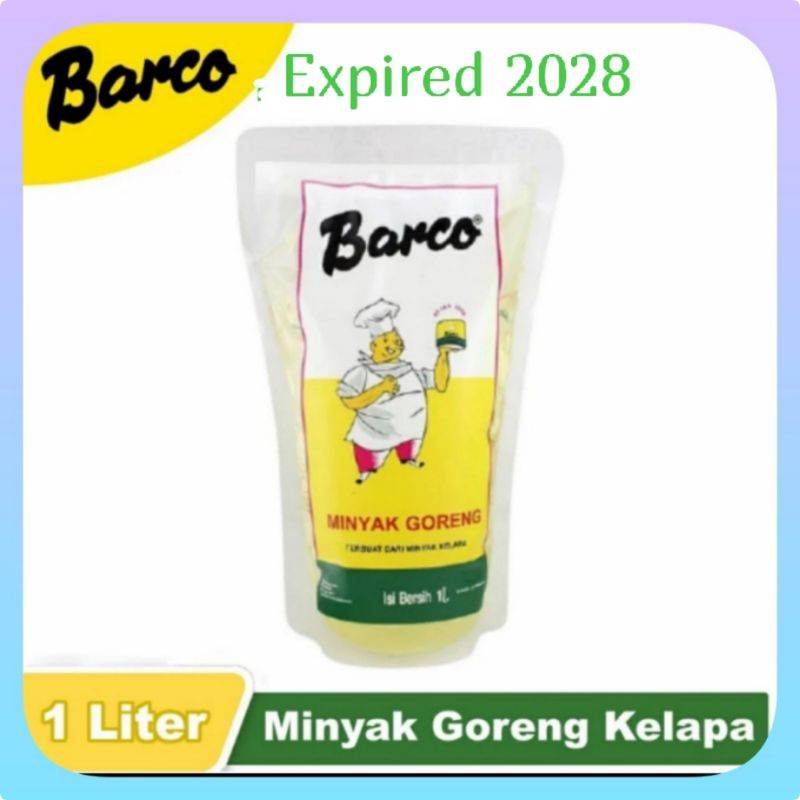 

SANS Minyak Goreng Kelapa Barco 1L Sehat Dan Diet