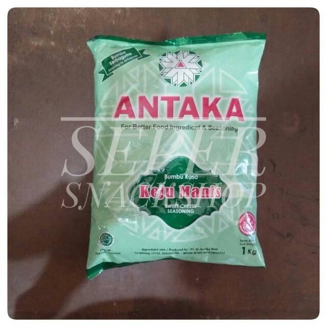 

SANS Bumbu Tabur Instant / Bumbu Masak / Bumbu Tabur Aneka Rasa Antaka KejU Manis 1 Kg