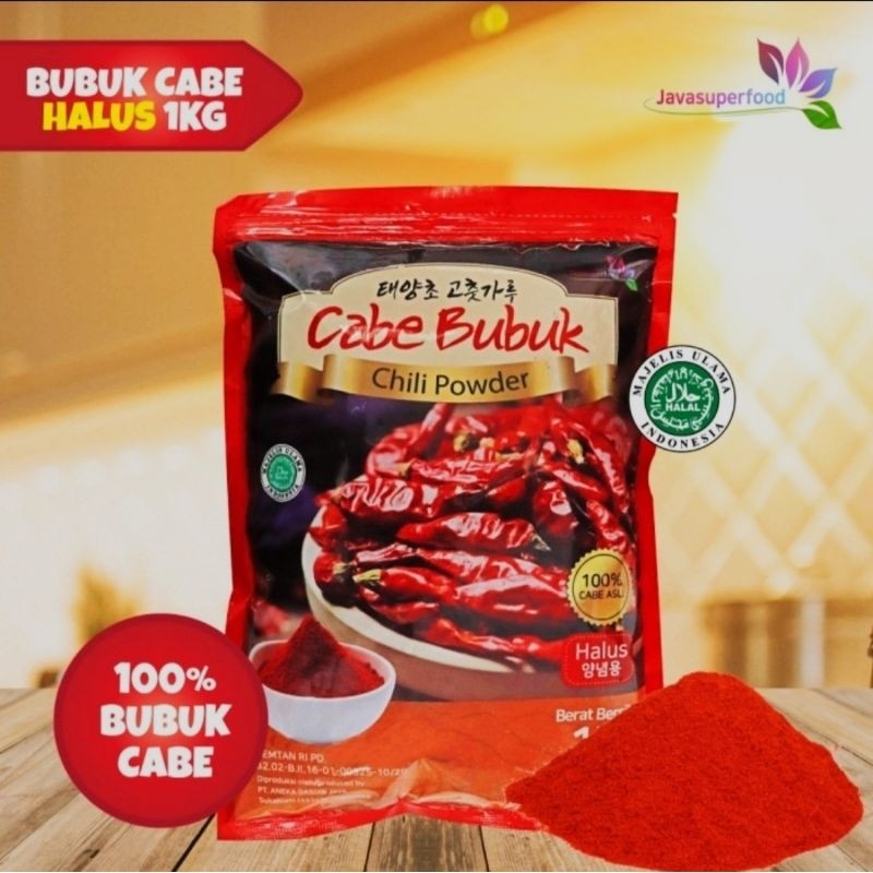 

SANS Gochugaru - Bubuk Cabai Halus 1 KG Halal BPOM