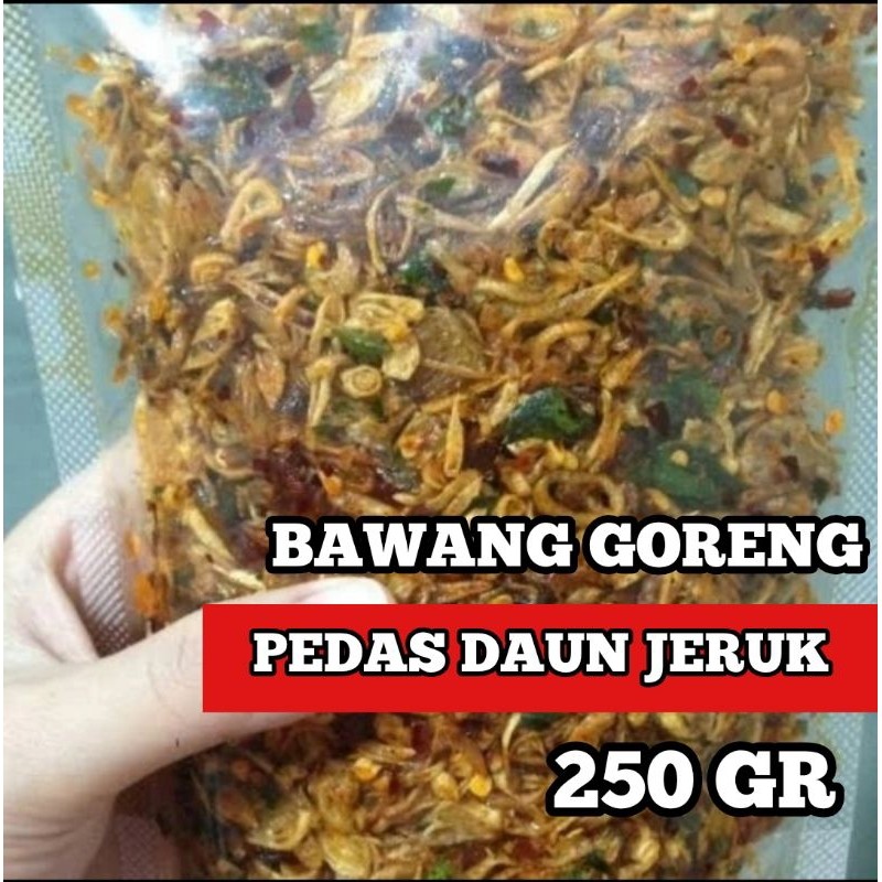 

SANS Bawang Goreng Pedas Daun Jeruk 250 GR