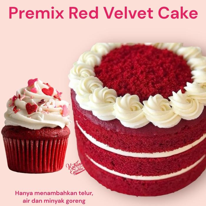 

SALE !!! TEPUNG PREMIX RED VELVET CAKE READYY