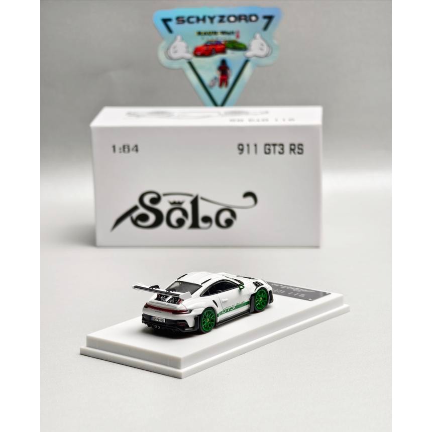 Terlaris Solo Porsche 911 Gt3 Rs 992 Exclusive Edition White Green