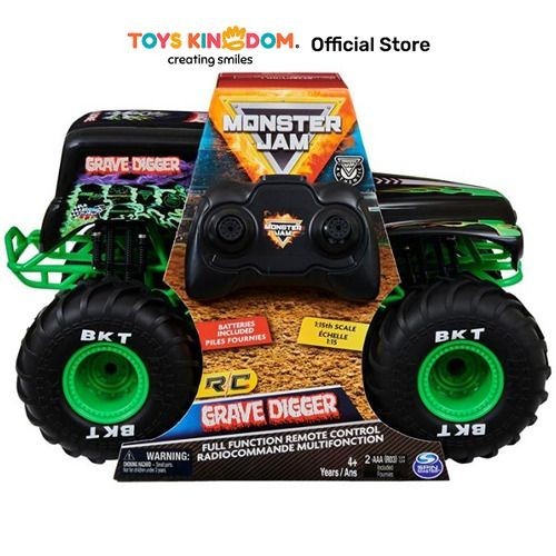 Terlaris Toys Kingdom Monster Jam Mobil Remote Control 1:15 Random