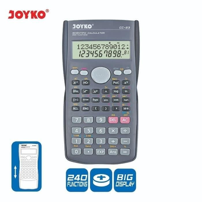 

delima.merah Calculator / Kalkulator Joyko CC-23 / Scientific / 240 Functions
