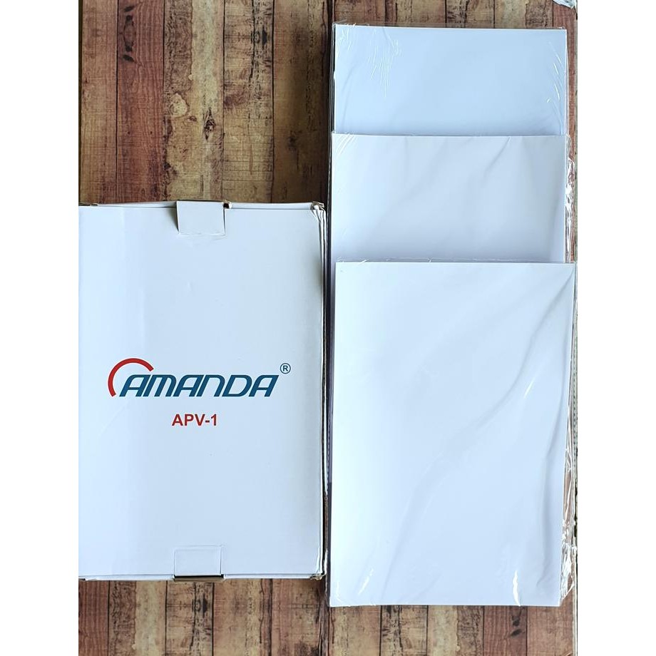 

Kertas Pvc Amanda Bahan Id Card 50 Set Terbatas