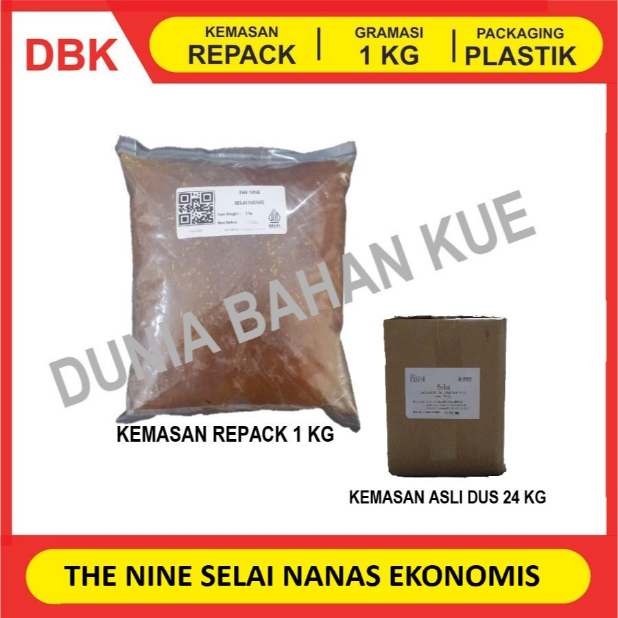 

RATU THE NINE SELAI NANAS EKONOMIS / ISIAN NASTAR / SELAI NASTAR - REPACK 1 KG