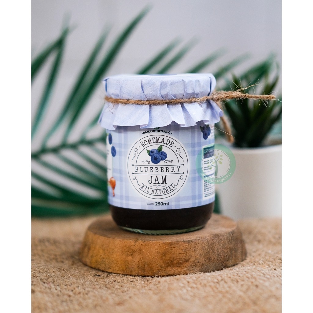 

RATU HOMEMADE BLUEBERRY JAM - MADE WITH REAL BLUEBERRY AND RAW HONEY 250ML