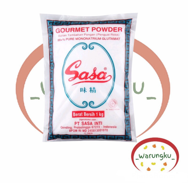 

RATU SASA Penyedap 1KG Mononatrium Glutamat Gourmet Powder
