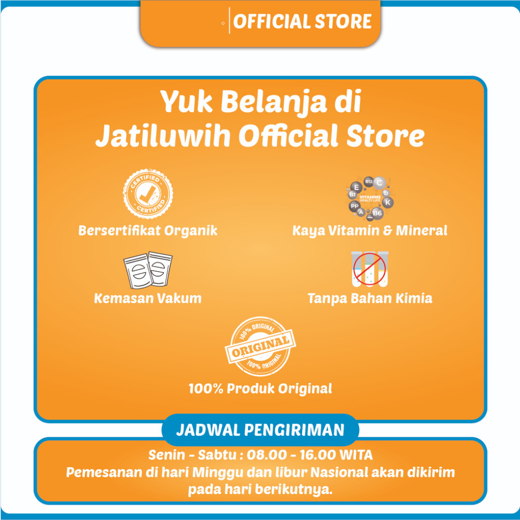 

Jatiluwih Beras Hana Organik 2kg - Beras Hana Organik Jatiluwih 2kg