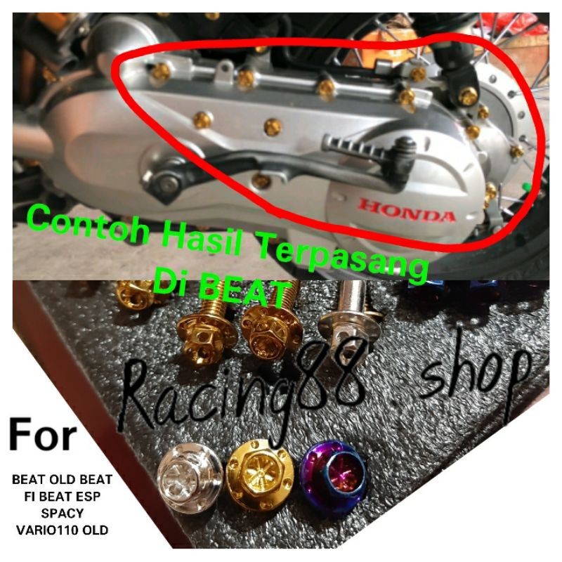 Baut CVT Baut Probolt CVT Flowers Beat Esp Beat Fi Vario Lama Vario110 Techno Spacy