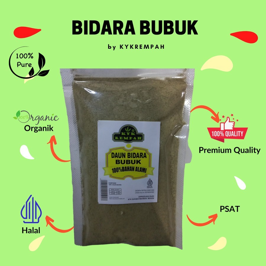 

RATU Bidara Bubuk Murni & Asli [ 1 kg]