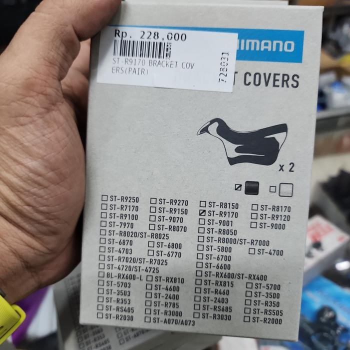TOP PRODUK BRACKET COVERS ST R9170 BRAKE SHIFTER HOOD DURA ACE DI2 9170
