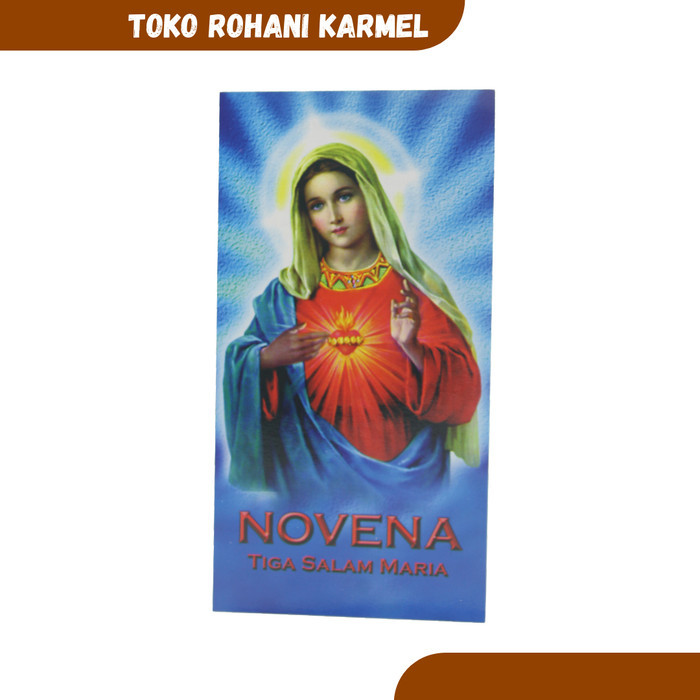 Lembar Doa Novena 3 Salam Maria / Novena Tiga Salam Maria / Kaplet Novena