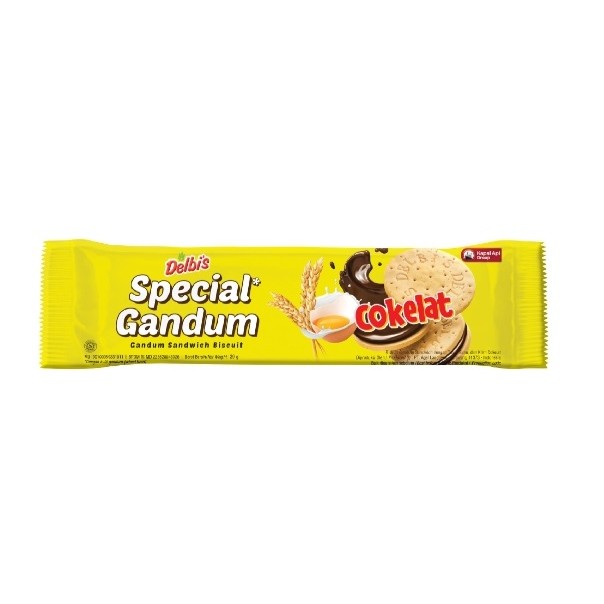 

DELBI S SANDWICH SPECIAL GANDUM COKELAT