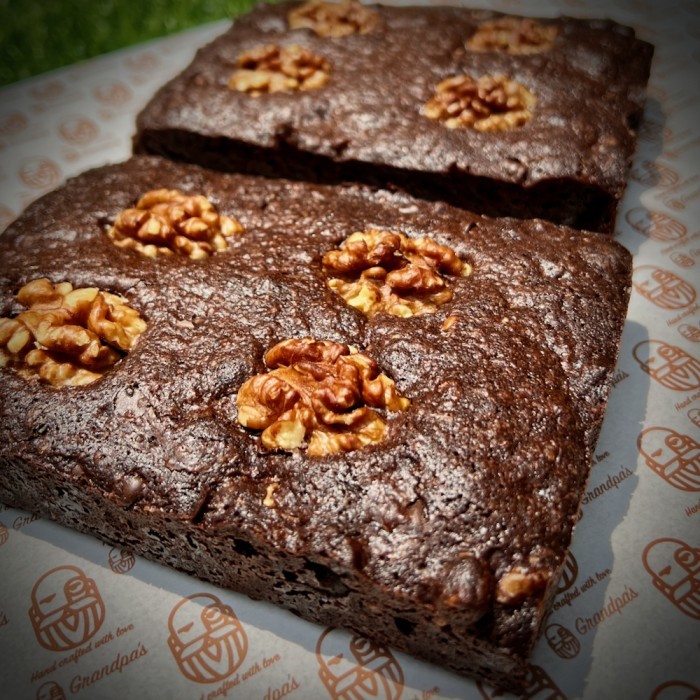 

Grandpa's Premium Wallnut Fudgy Brownies