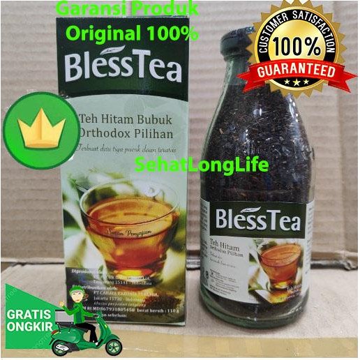 

Sale Terbatas Blesstea Hitam Botol Original Bless Tea 110 Gram Aman