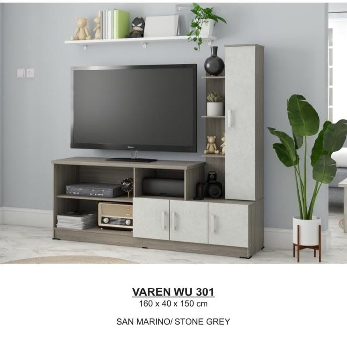 Meja Rak Tv Wu 1608 - Bandung Saja