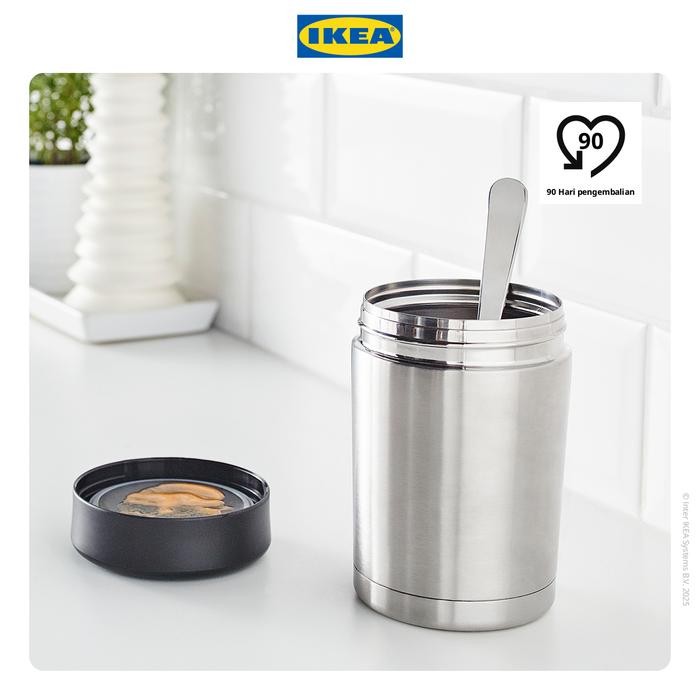 

IKEA EFTERFRGAD Termos Makanan Baja Tahan Karat 0.5L