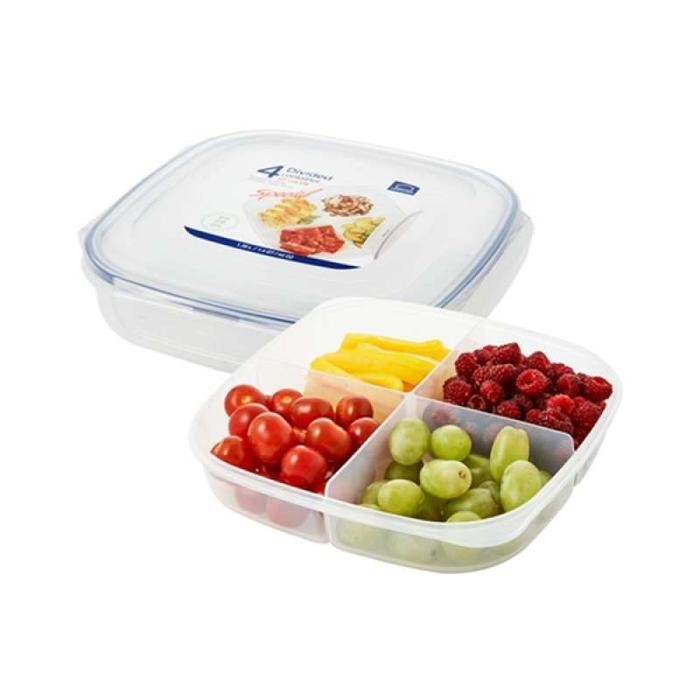 

LocknLock Kotak Makan 4 Car Sharing Container with Divider 1.35L