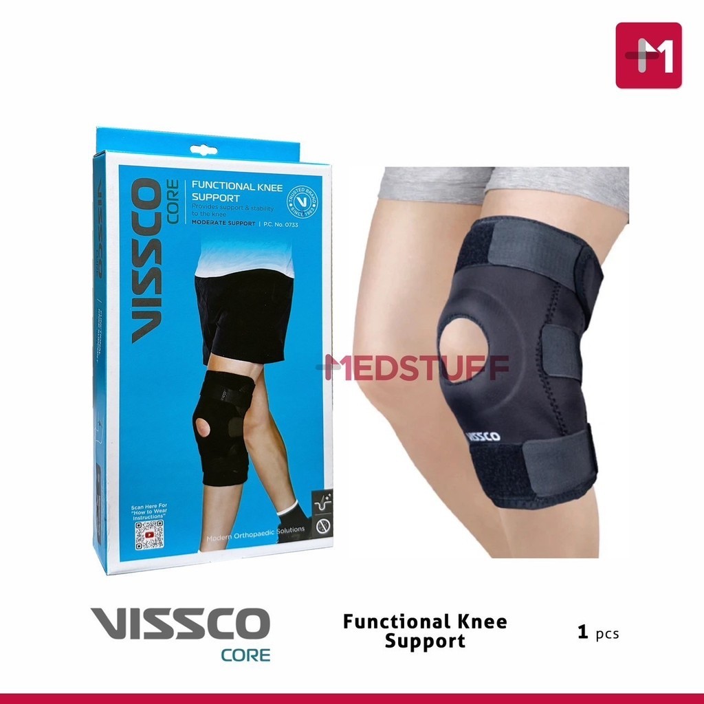 Functional Knee Support Knee Brace Knee Support Penyangga Lutut Korset Lutut
