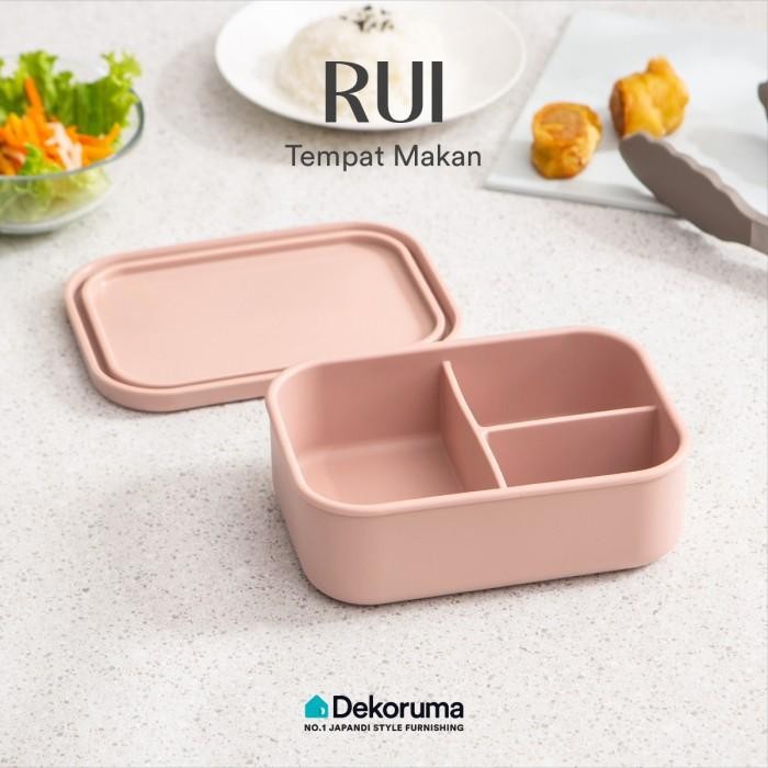 

Dekoruma RUI Tempat Makan Sekat Silikon 700 ml