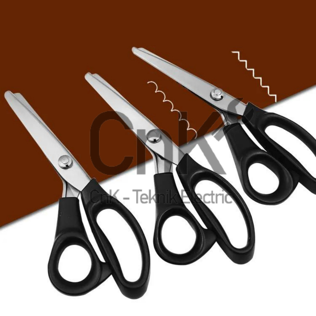 

GUNTING KAIN KERTAS MODEL ZIGZAG / GELOMBANG 3/5/7 MM