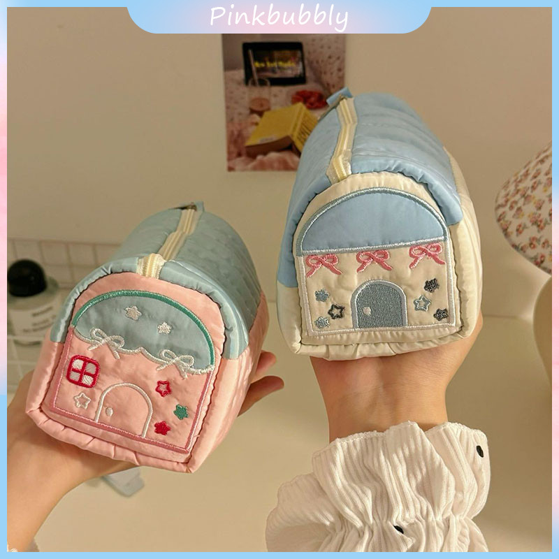 

Pinkbubbly.READY Tempat Pensil Bentuk Rumah Aesthetic / Kotak Pensil Korean StyleKotak pensil lucu