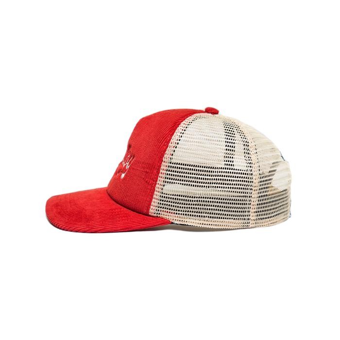 Hoi Polloy - Trucker Hat - Lasta Cord (Red Ivory) #Gratisongkir #Sale #Discount