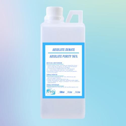 ETHANOL ABSOLUTE DENAT 96% / ALCOHOL ETHANOL 96% NETTO 1 LITER