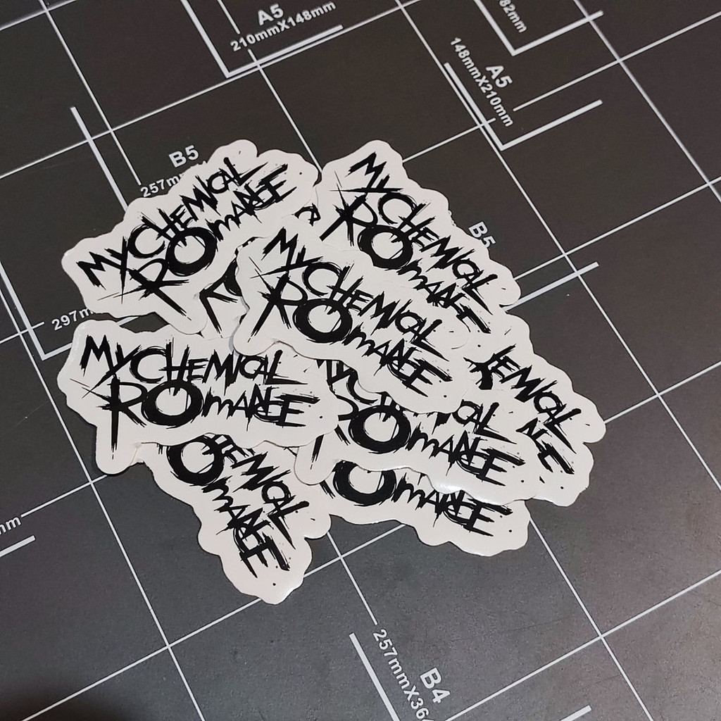 

Sticker Graftac logo MCR MyChemical Romance