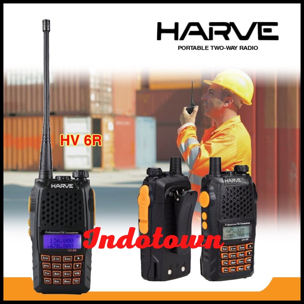 Handy Talky Harve-HV6r HT Harve UV6R dual Band