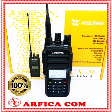 HT WEIERWEI UV9 UV 9 4BAND - HT WEIRWEI UV 9 UV9 4 BAND MULTIBAND