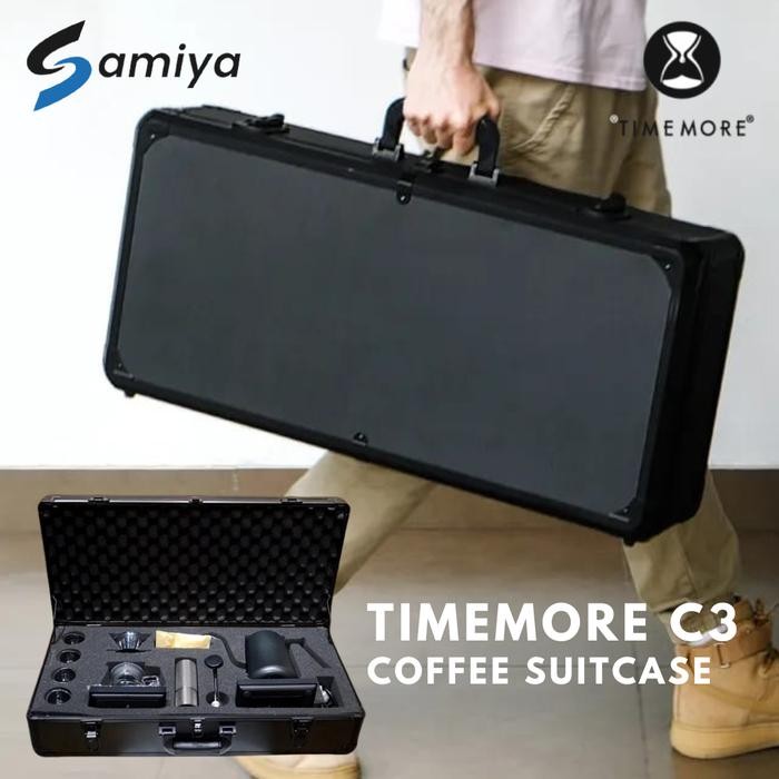 timemore coffee suitcase c3 / koper set portable alat kopi lengkap